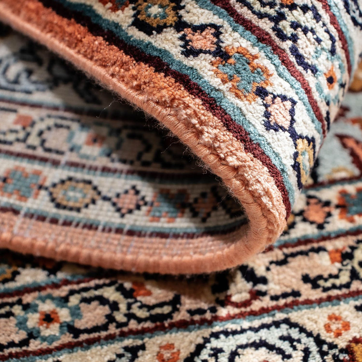 Perzisch tapijt - Klassiek - 92 x 64 cm - veelkleurig