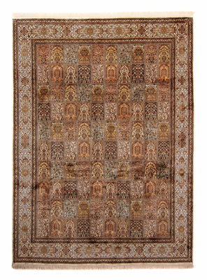 Zijden tapijt - Kashmir Silk - 332 x 248 cm - bruin