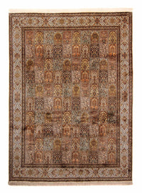 Zijden tapijt - Kashmir Silk - 332 x 248 cm - bruin