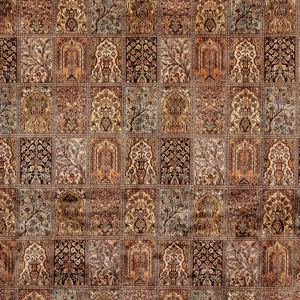 Zijden tapijt - Kashmir Silk - 332 x 248 cm - bruin