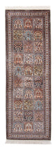 Kasjmir zijde Tapijt 227x79cm - Oosters Tapijt
