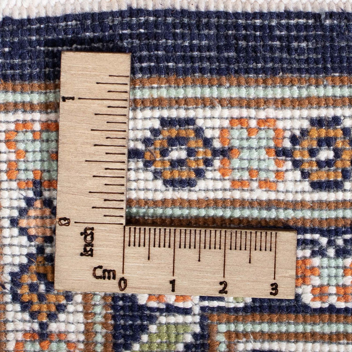 Zijden tapijt - Kashmir Silk - 150 x 92 cm - veelkleurig