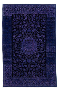 Perzisch tapijt - Nain - 295 x 193 cm - donkerblauw