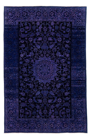Perzisch tapijt - Nain - 295 x 193 cm - donkerblauw