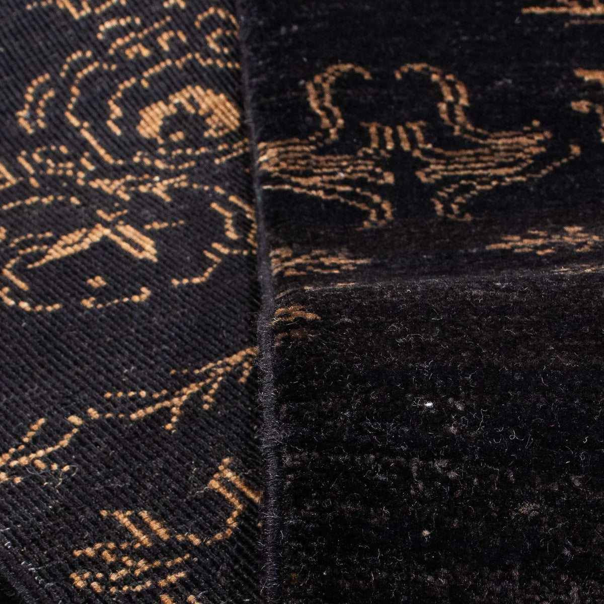 Designer tapijt - 297 x 210 cm - donkerblauw