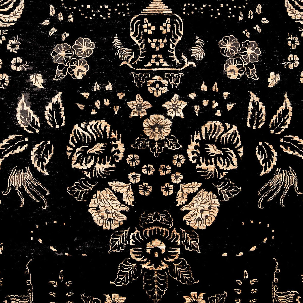 Designer tapijt - 301 x 212 cm - donkerblauw