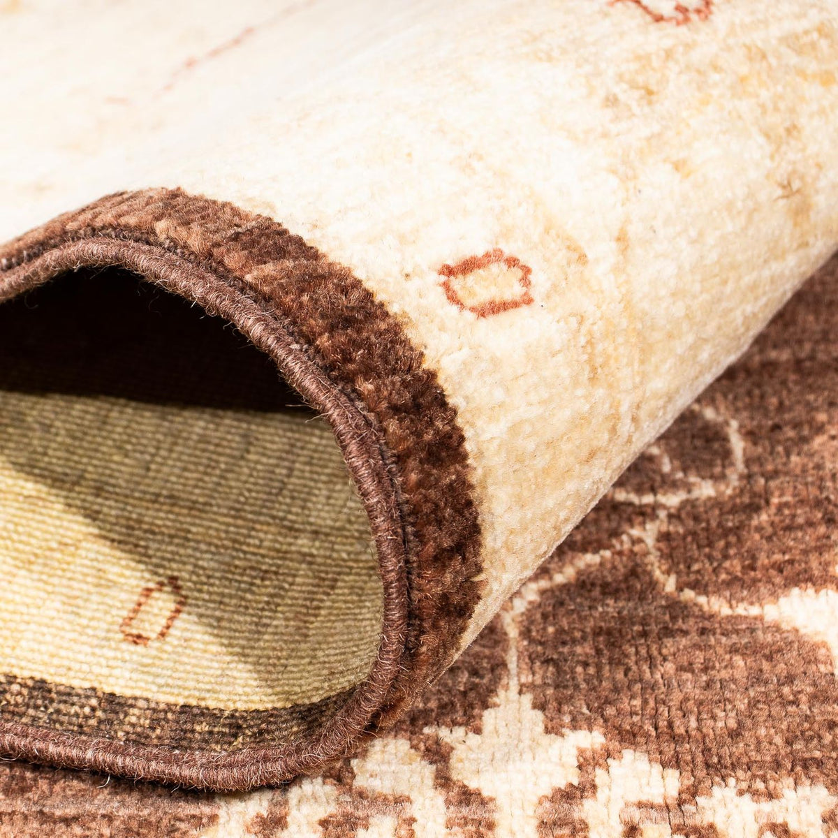 Perzisch Tapijt - Nomadisch - 233 x 167 cm - bruin