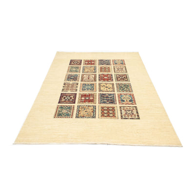 Indo Gabbeh Tapijt 143x211cm - Wollen tapijt