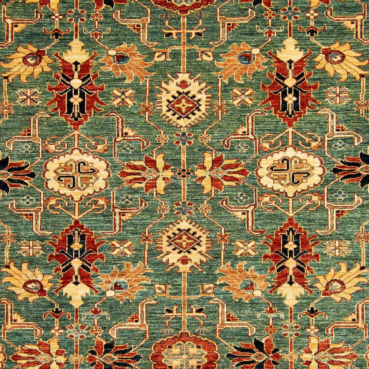 Ziegler Tapijt - Kazak - 333 x 249 cm - groen