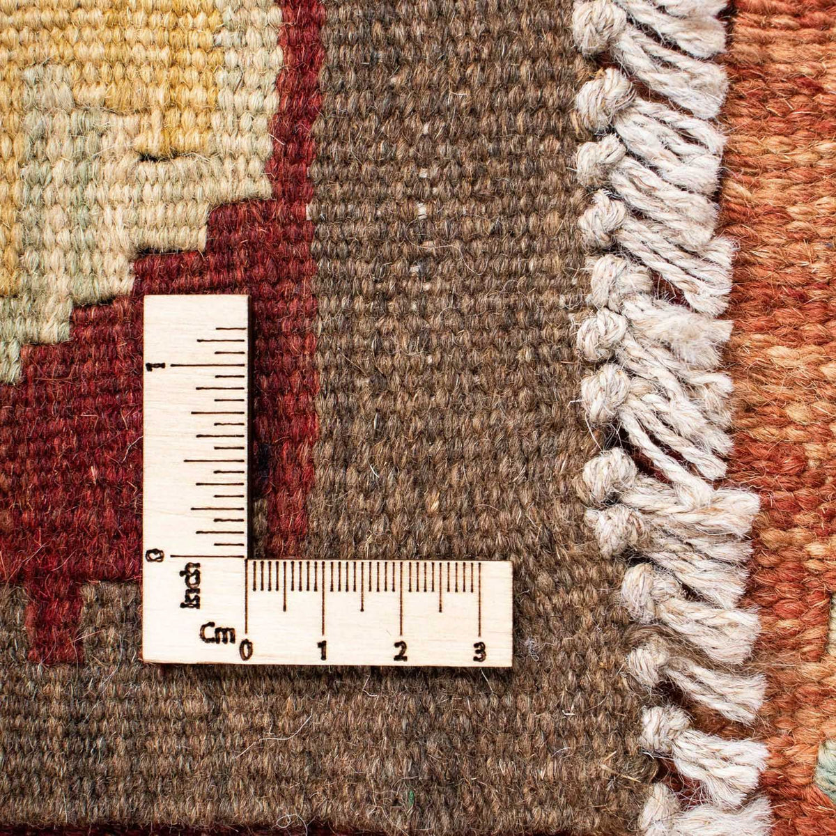 Kelim tapijt - Oosters - 197 x 141 cm - bruin