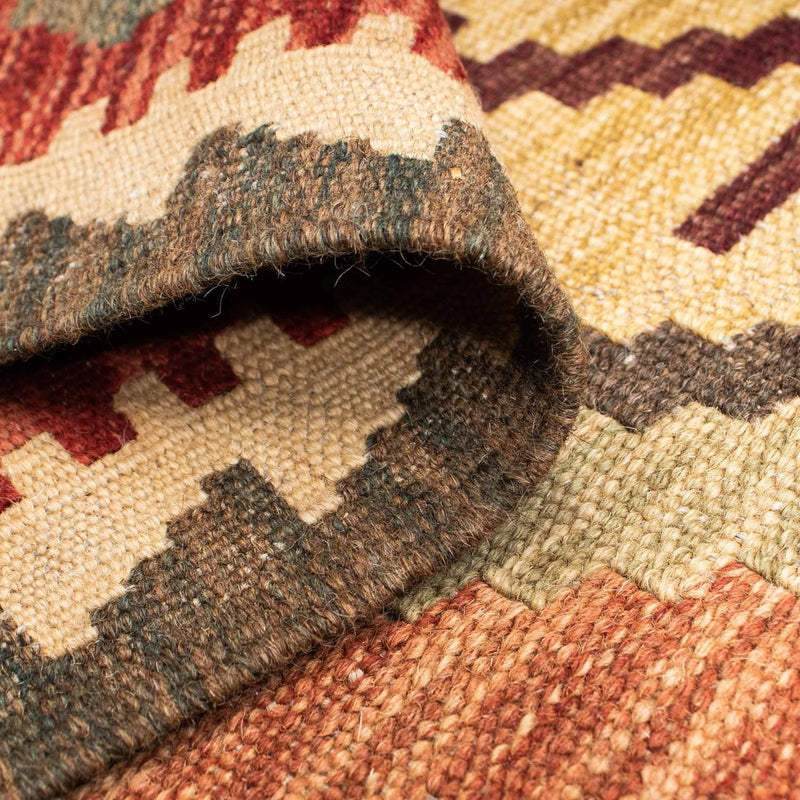 Kelim tapijt - Oosters - 201 x 153 cm - beige