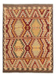 Kilim Maimana Tapijt 190x145cm - Wollen tapijt