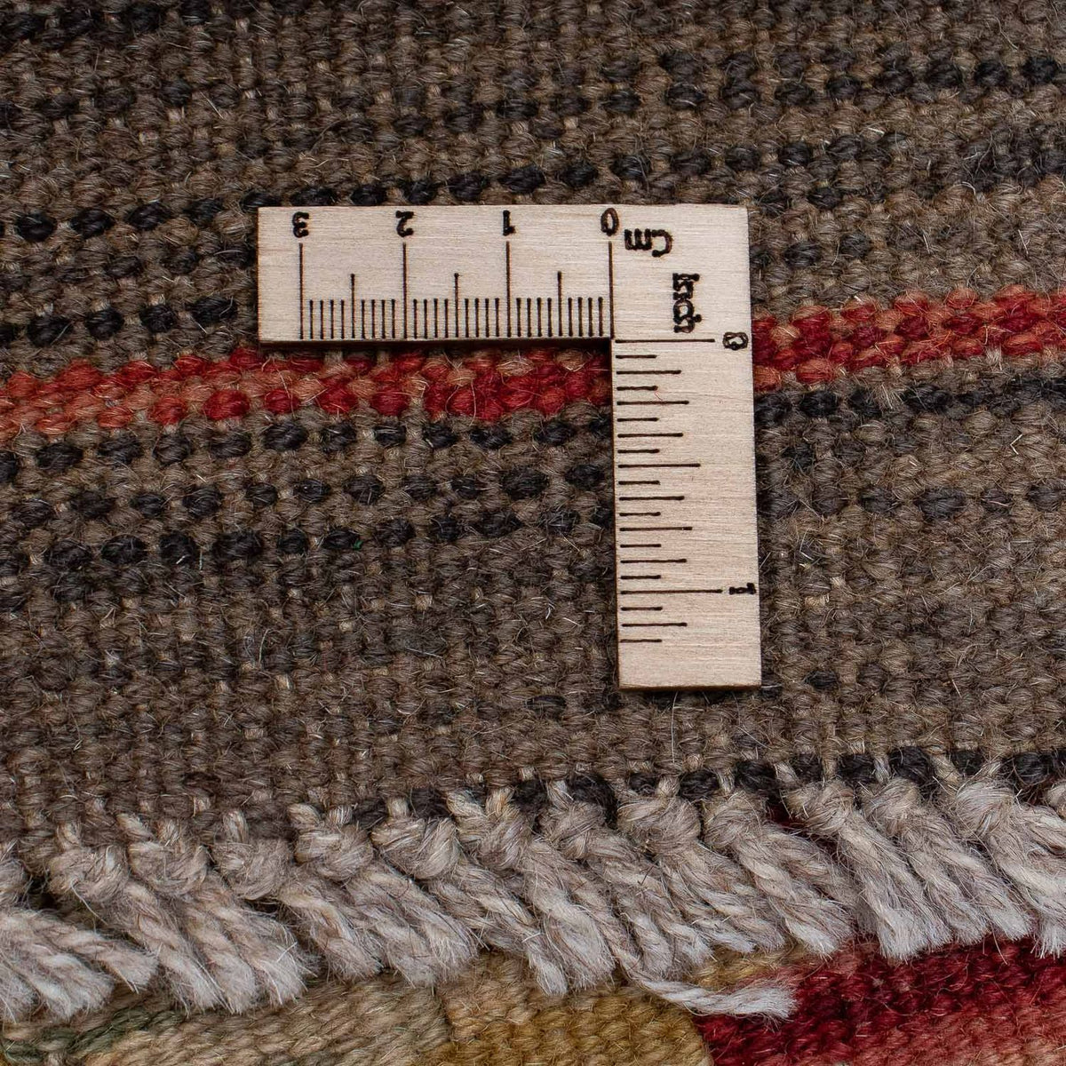 Loper Kelim tapijt - Splash - 389 x 77 cm - veelkleurig