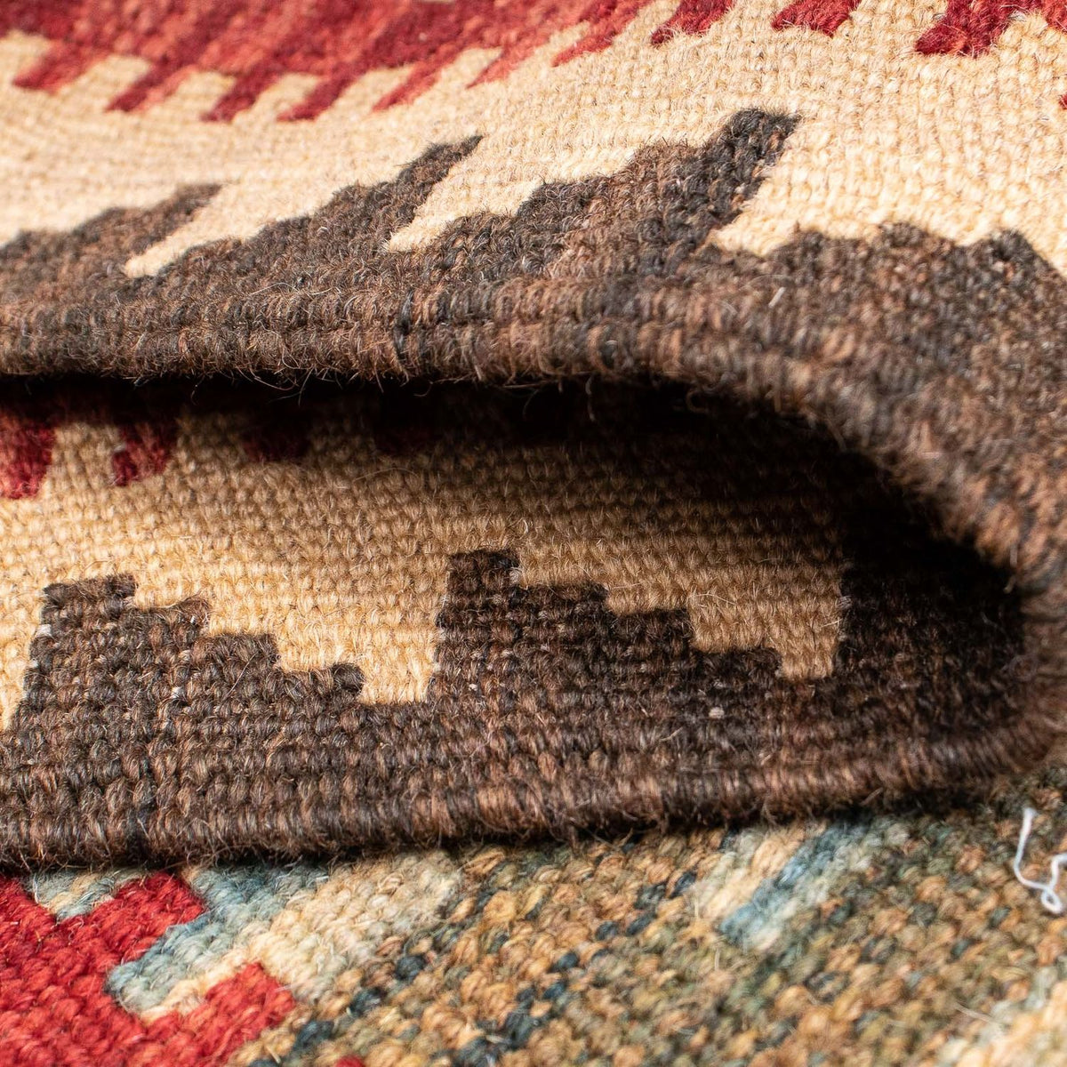 Loper Kelim tapijt - Splash - 295 x 76 cm - veelkleurig