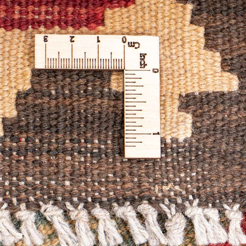 Loper Kelim tapijt - Splash - 295 x 76 cm - veelkleurig