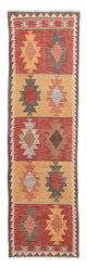 Kilim Maimana Tapijt 74x296cm - Wollen tapijt