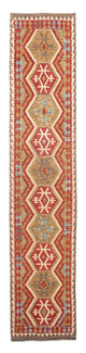 Kilim Maimana Tapijt 393x77cm - Wollen tapijt