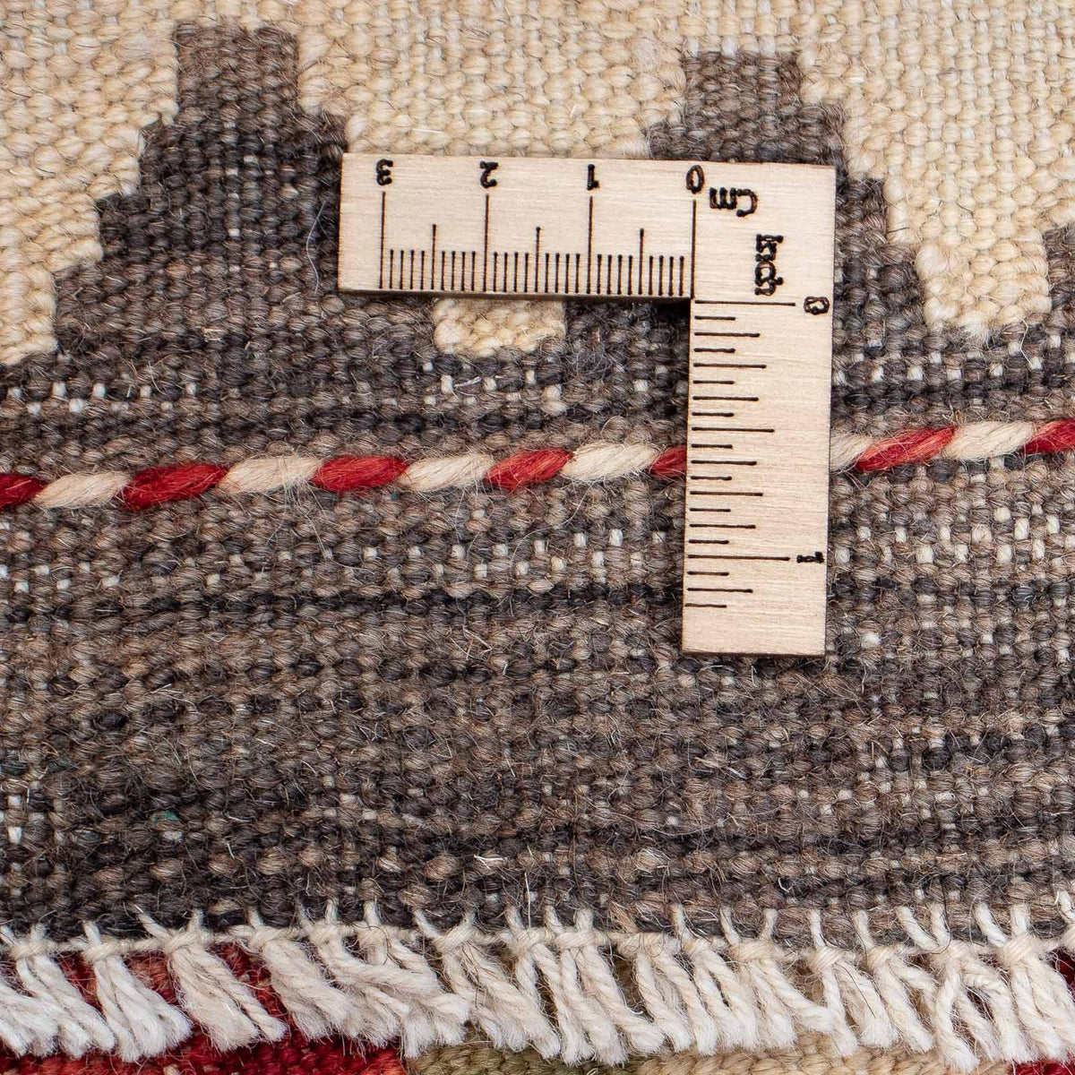 Loper Kelim tapijt - Splash - 393 x 77 cm - rood