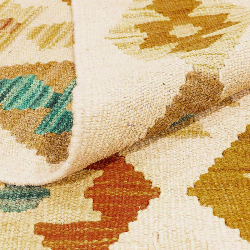 Kelim tapijt - Splash - 293 x 200 cm - veelkleurig