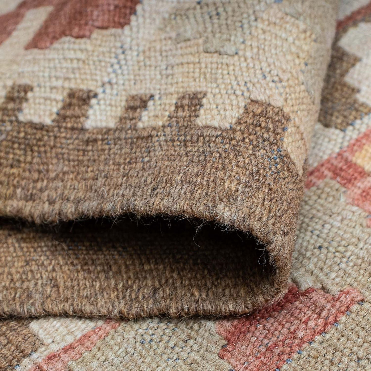 Loper Kelim tapijt - Splash - 405 x 85 cm - veelkleurig