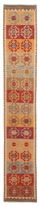 Kilim Maimana Tapijt 76x407cm - Wollen tapijt