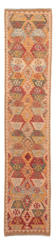 Kilim Maimana Tapijt 390x76cm - Wollen tapijt