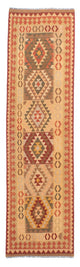 Kilim Maimana Tapijt 314x86cm - Wollen tapijt