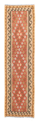 Kilim Maimana Tapijt 300x82cm - Wollen tapijt