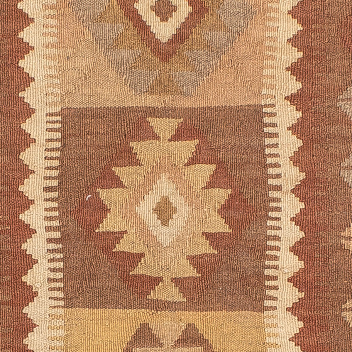 Loper Kelim tapijt - Splash - 284 x 79 cm - veelkleurig