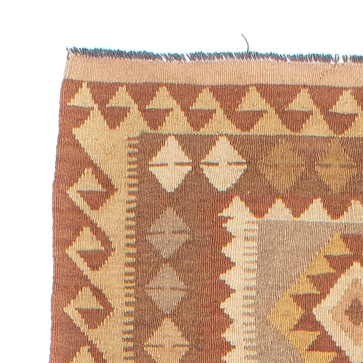 Loper Kelim tapijt - Splash - 284 x 79 cm - veelkleurig