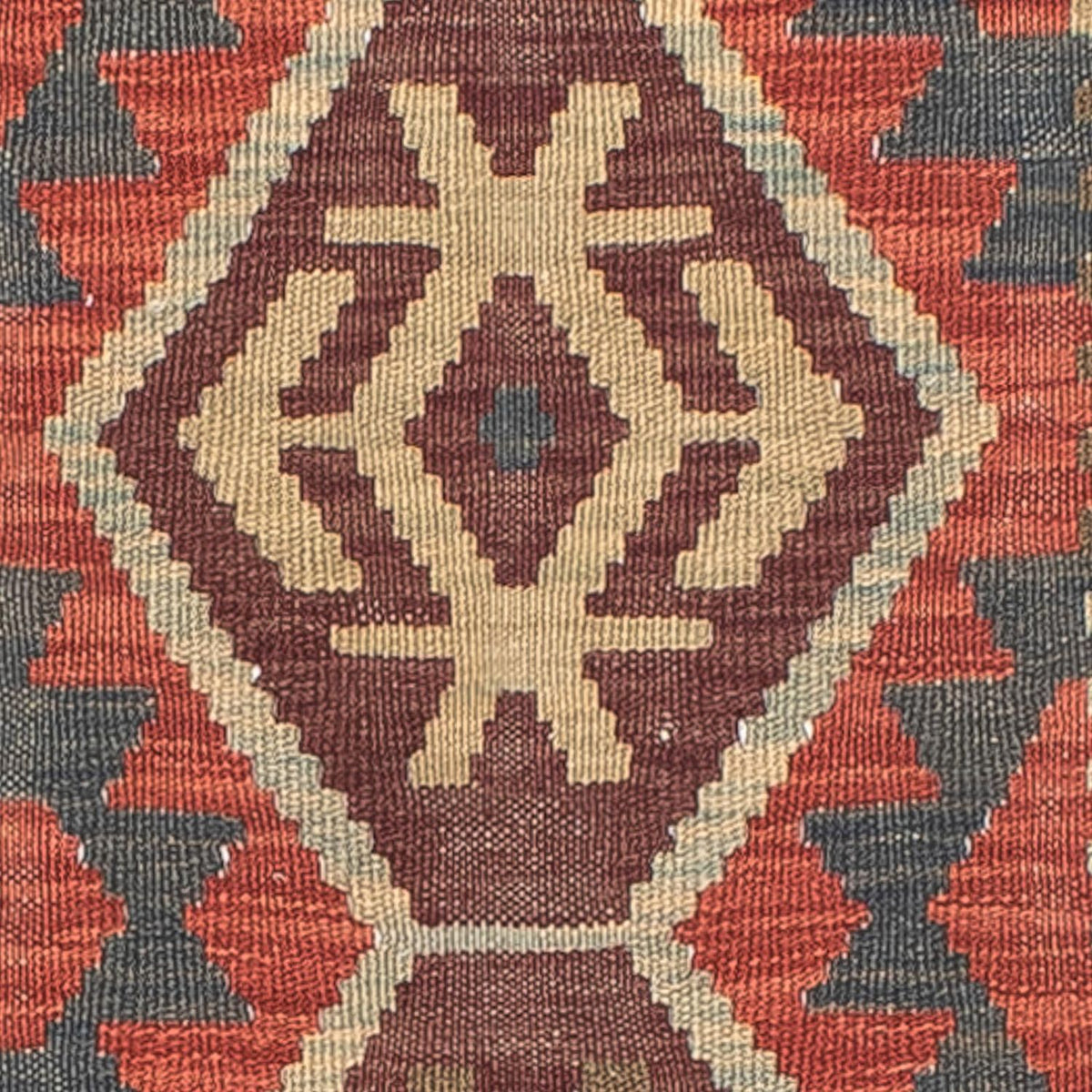 Loper Kelim tapijt - Splash - 288 x 73 cm - veelkleurig