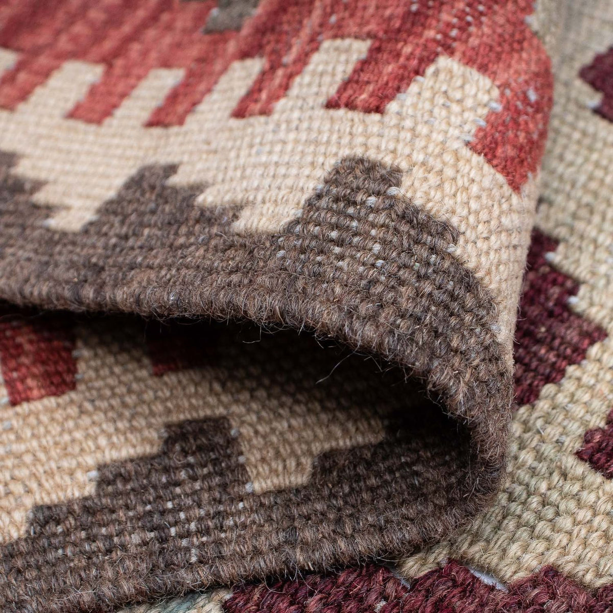 Loper Kelim tapijt - Splash - 288 x 73 cm - veelkleurig