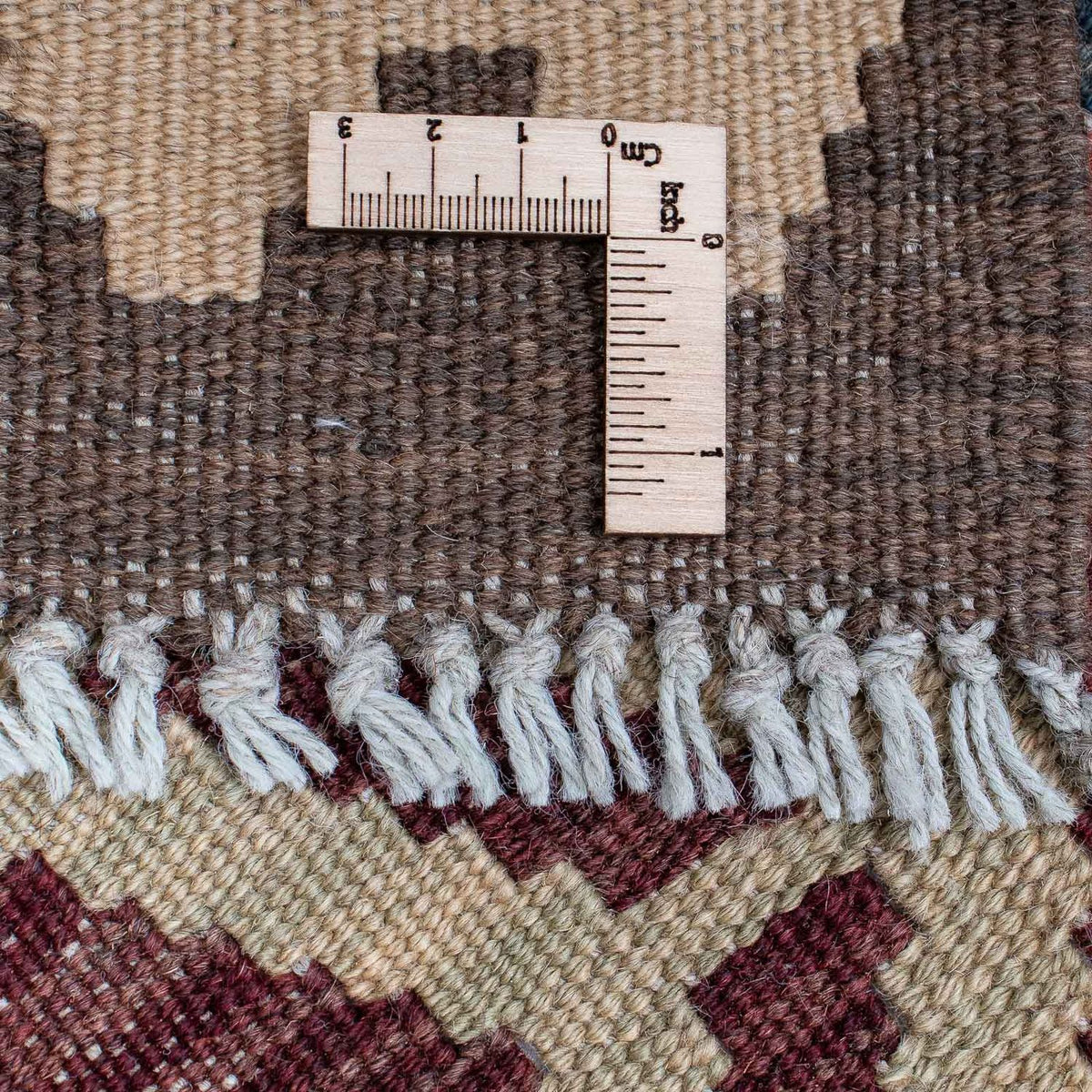 Loper Kelim tapijt - Splash - 288 x 73 cm - veelkleurig