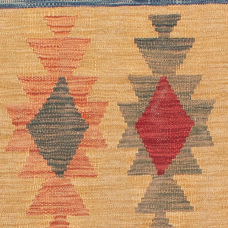 Loper Kelim tapijt - Splash - 288 x 69 cm - veelkleurig