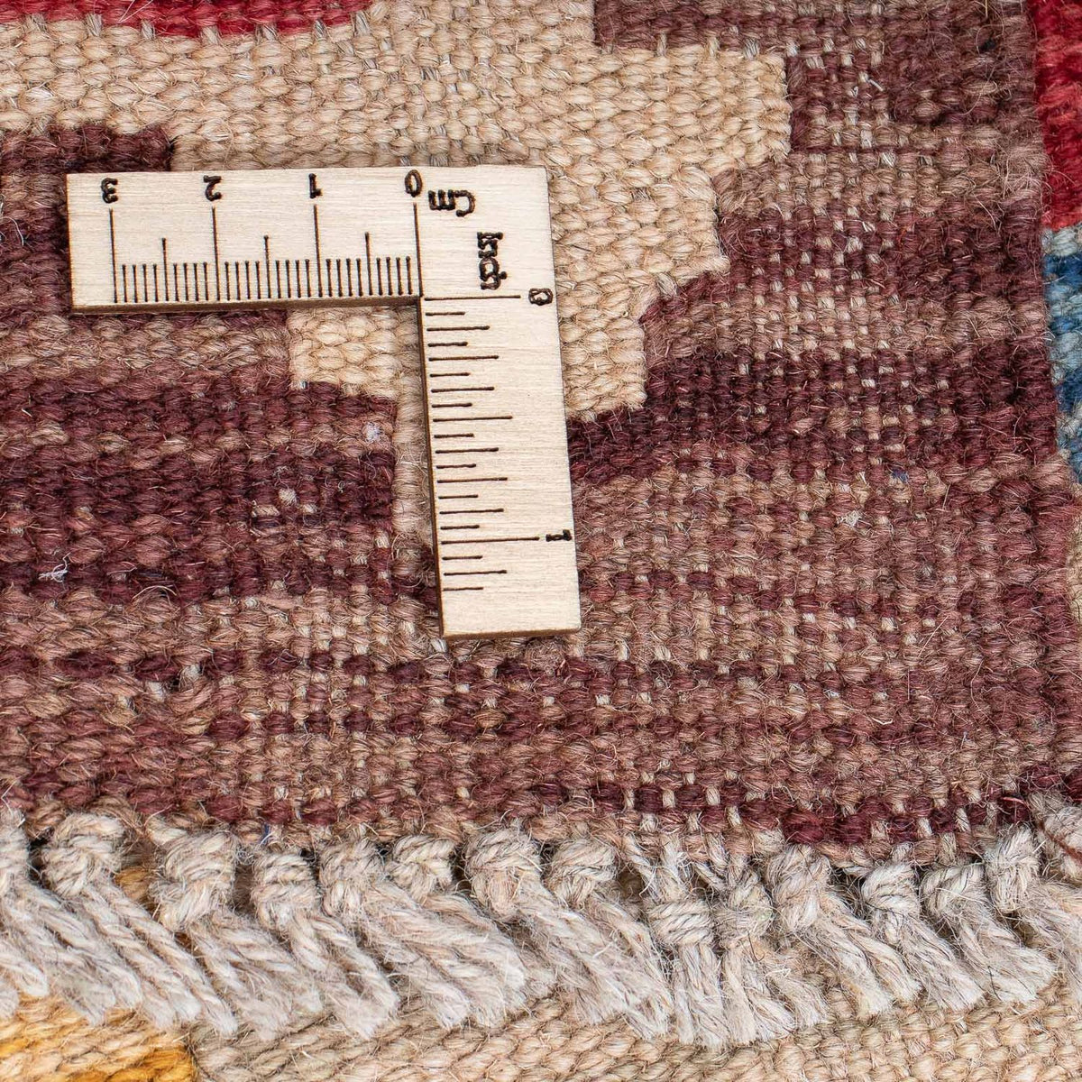 Loper Kelim tapijt - Splash - 288 x 69 cm - veelkleurig