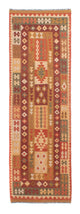 Kilim Maimana Tapijt 309x93cm - Wollen tapijt
