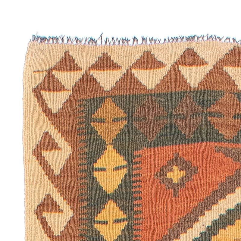 Loper Kelim tapijt - Splash - 297 x 82 cm - veelkleurig