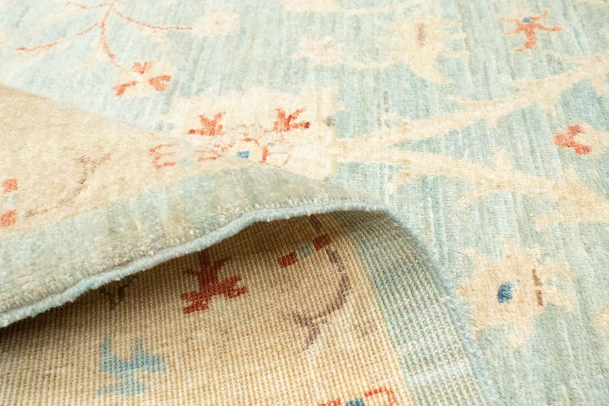 Ziegler tapijt - 186 x 125 cm - lichtblauw