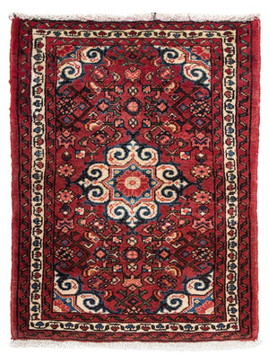 Perzisch Tapijt - Nomadisch - 98 x 73 cm - donkerrood