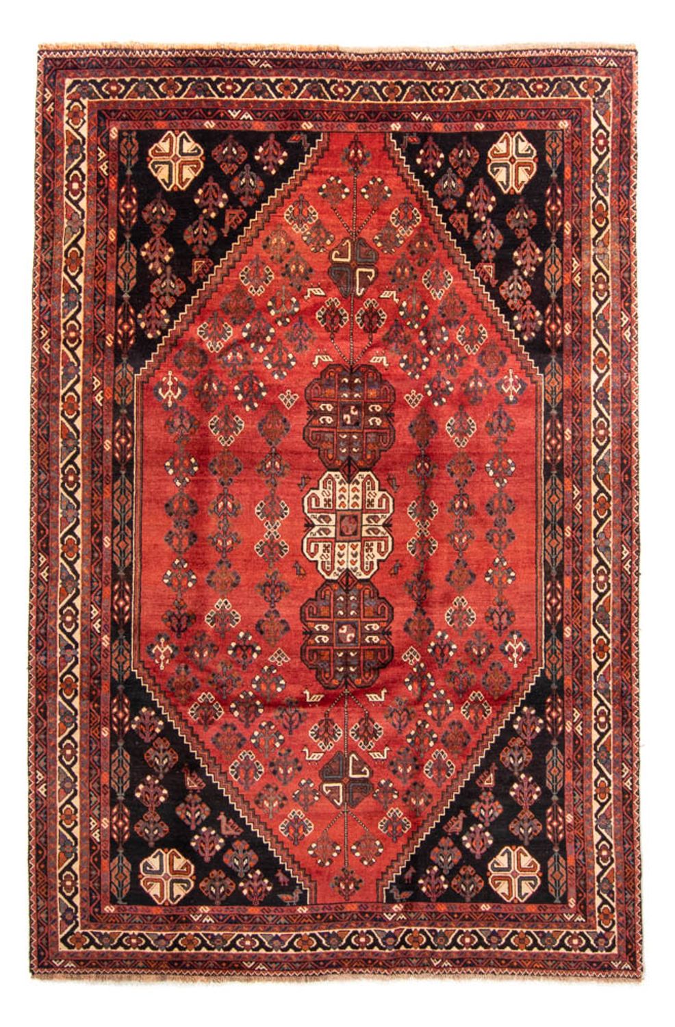 Perzisch Tapijt - Nomadisch - 323 x 235 cm - donkerrood