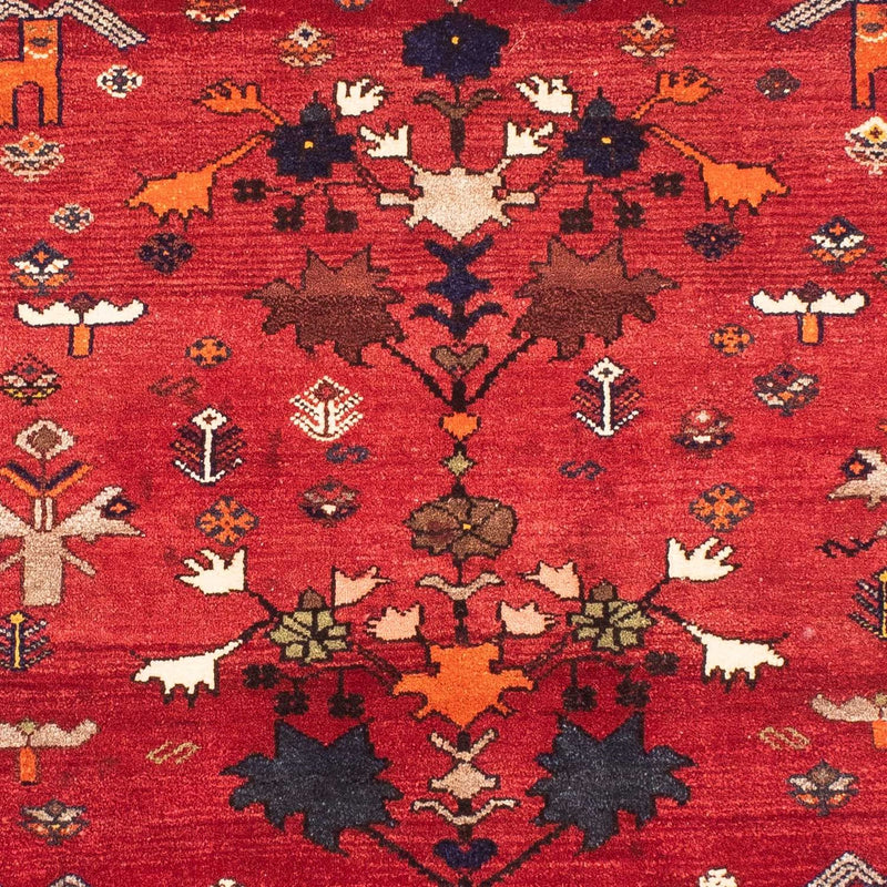 Perzisch Tapijt - Nomadisch - 152 x 110 cm - donkerrood