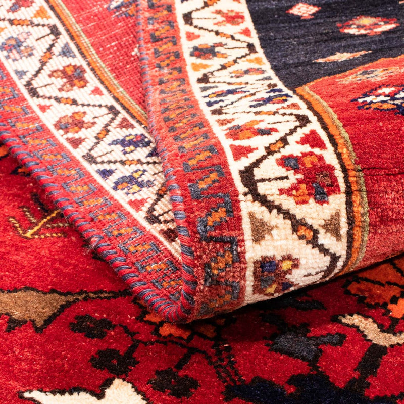 Perzisch Tapijt - Nomadisch - 152 x 110 cm - donkerrood