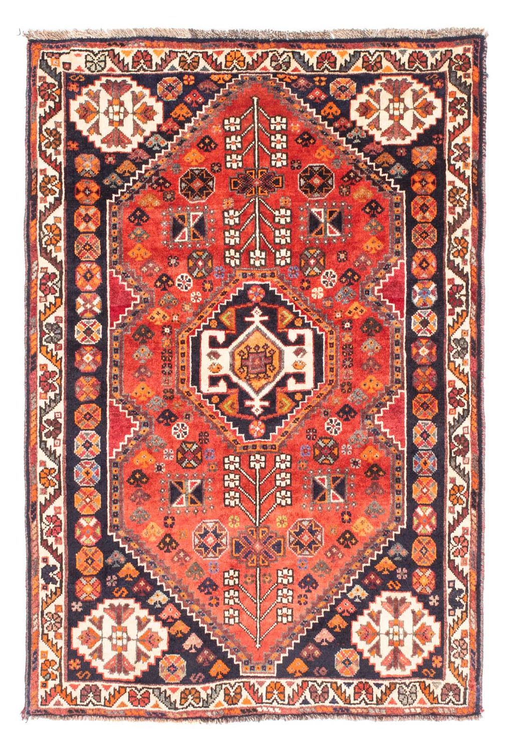 Perzisch Tapijt - Nomadisch - 154 x 107 cm - rood