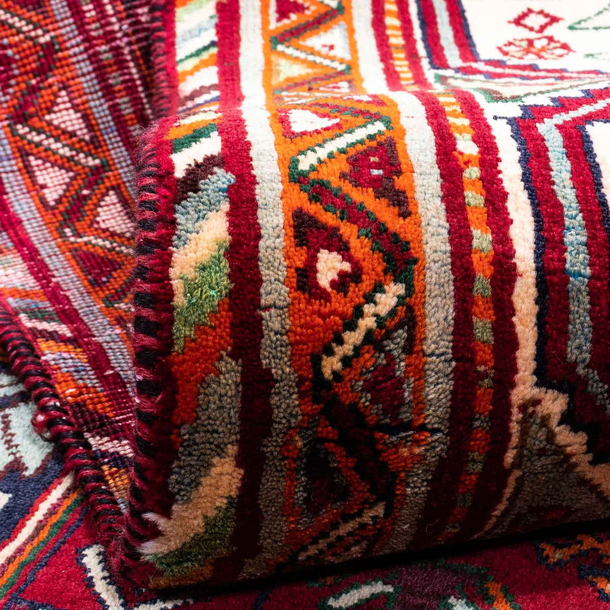 Perzisch Tapijt - Nomadisch - 272 x 183 cm - donkerrood