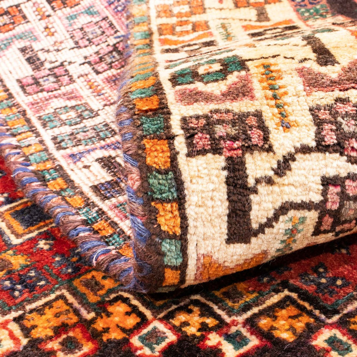 Perzisch Tapijt - Nomadisch - 166 x 110 cm - rood