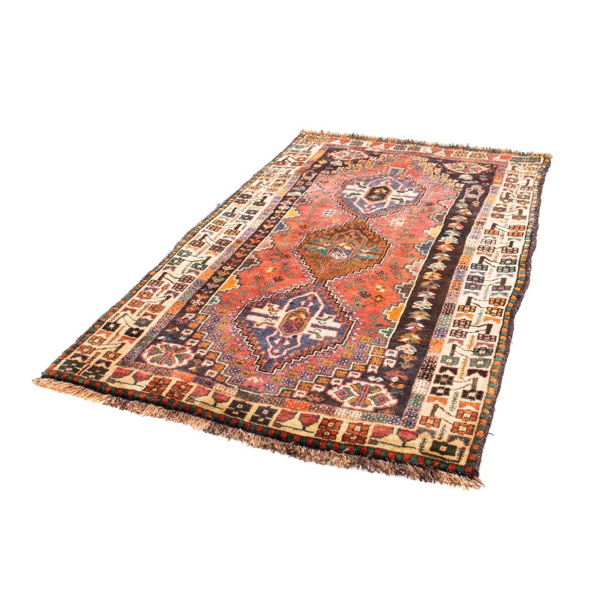 Perzisch Tapijt - Nomadisch - 166 x 110 cm - rood