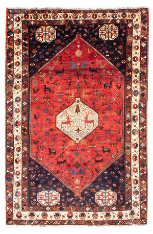 Perzisch Tapijt - Nomadisch - 300 x 205 cm - donkerrood