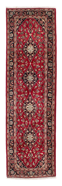 Loper Perzisch tapijt - Keshan - 340 x 98 cm - donkerrood