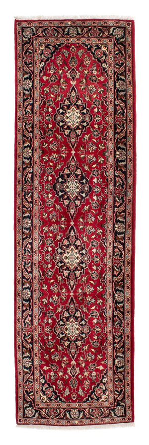 Loper Perzisch tapijt - Keshan - 340 x 98 cm - donkerrood