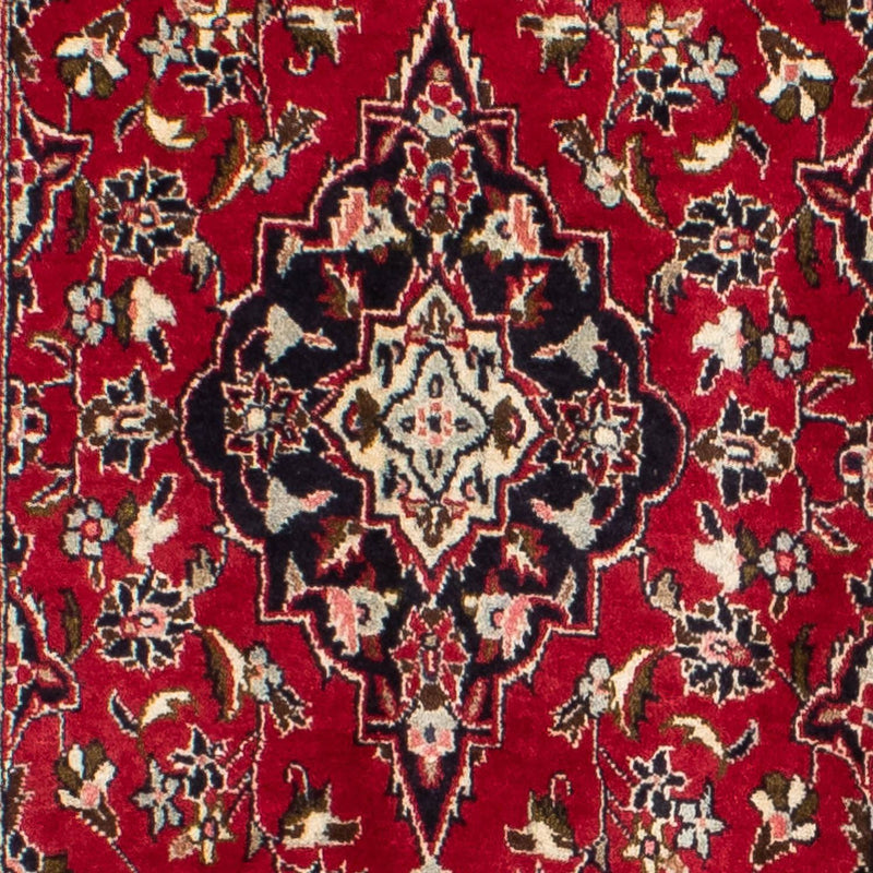 Loper Perzisch tapijt - Keshan - 340 x 98 cm - donkerrood